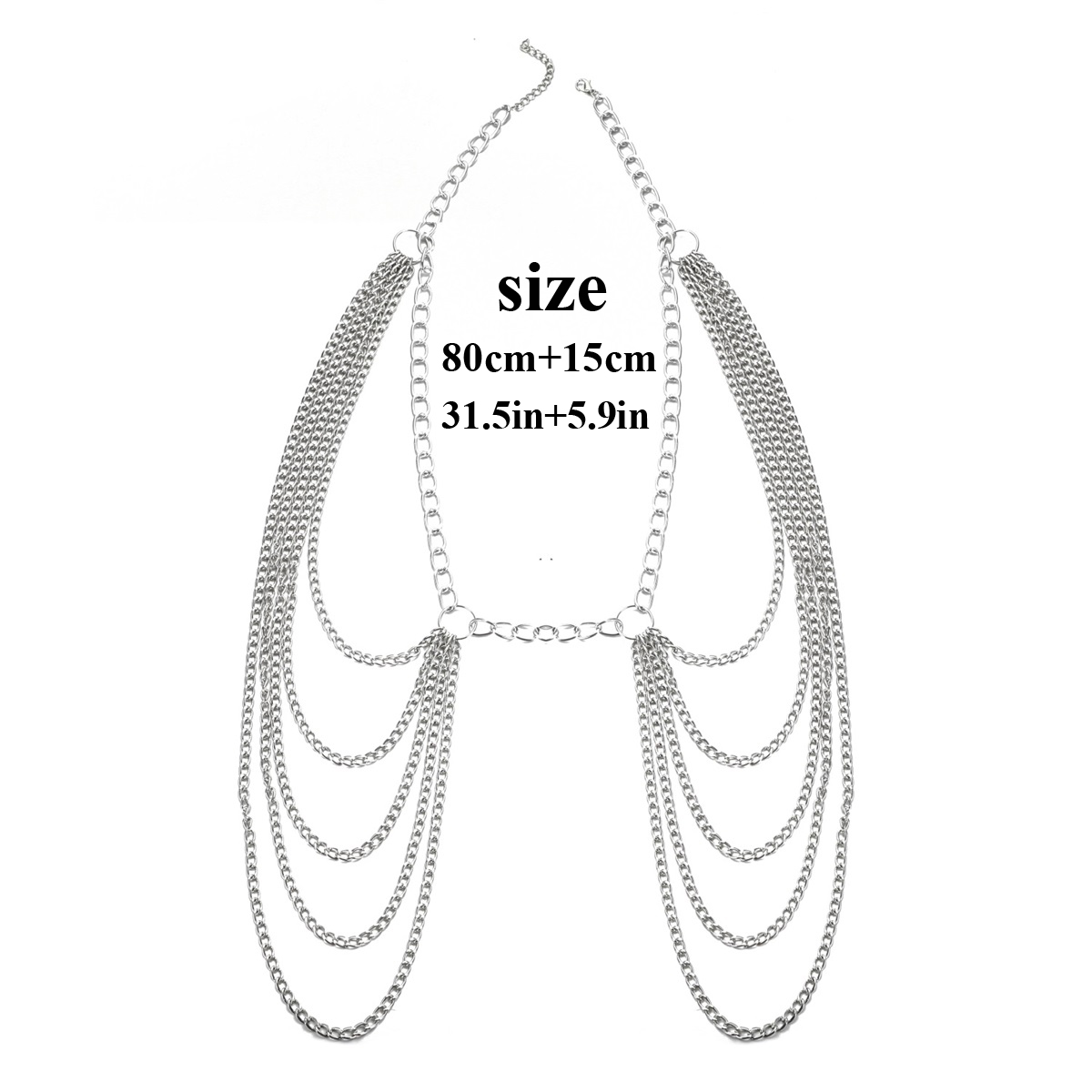 Sexy Taille Ketting Riem Gelaa - Body Jewelry For You recensie en prijs
