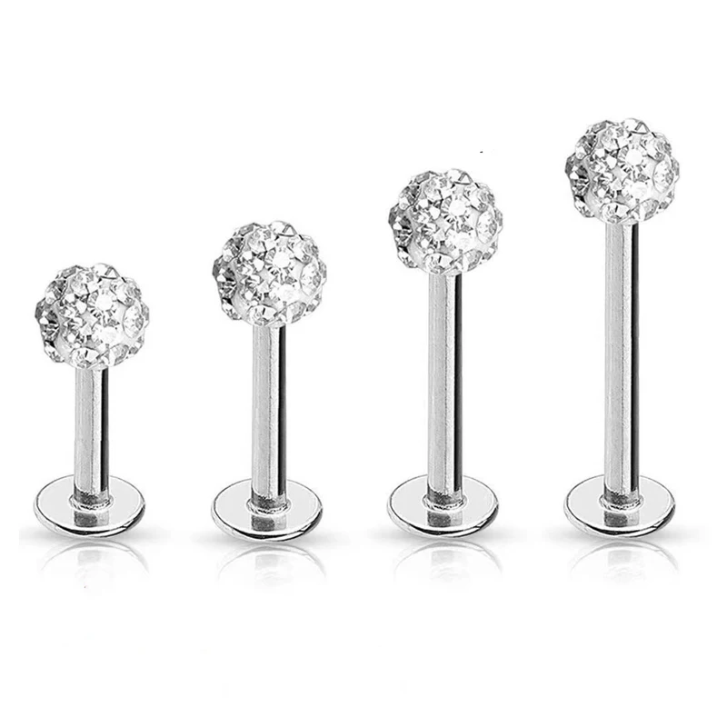 4 stuks 16G chirurgisch staal  - Body Jewelry Surgical Steel recensie en prijs