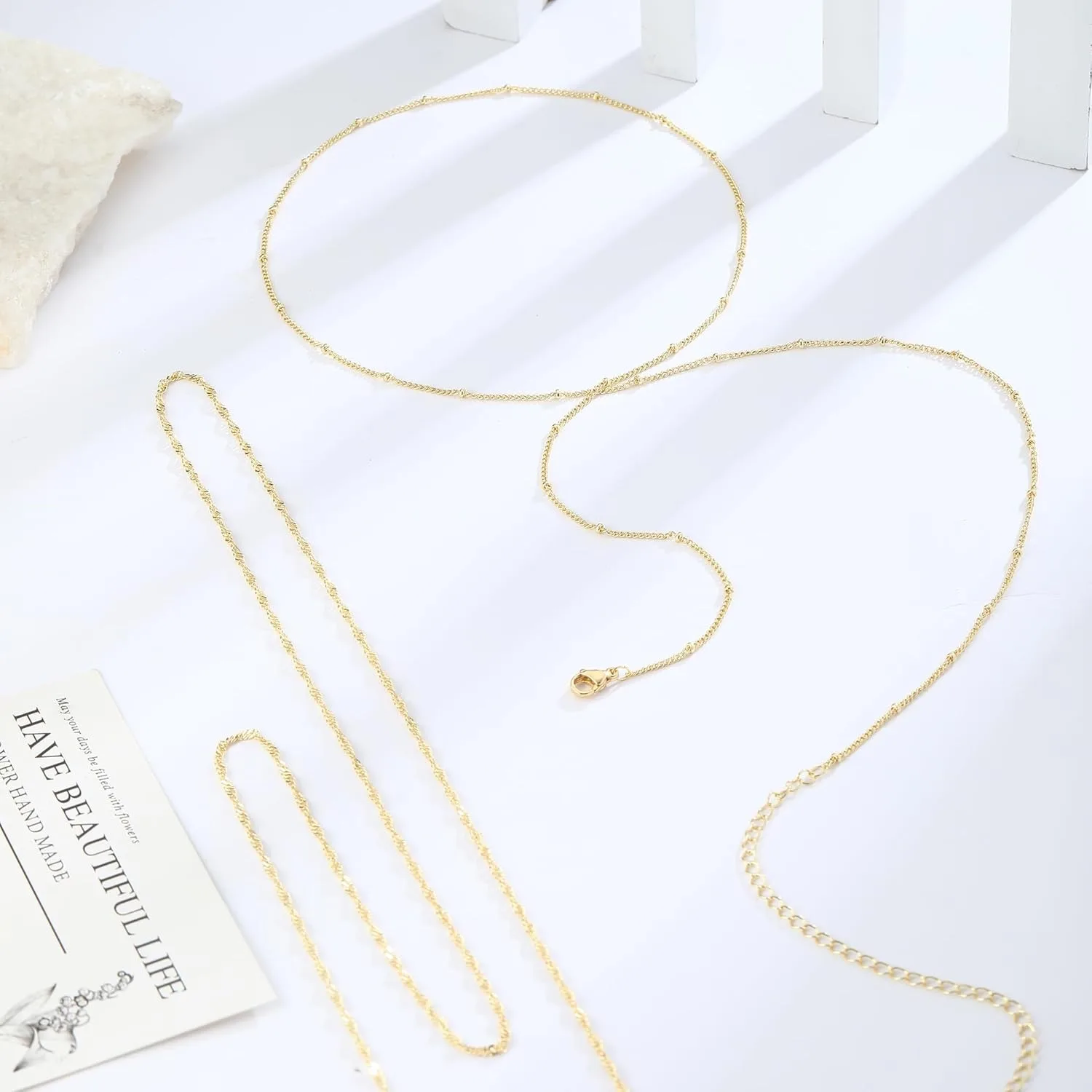 14k Vergulde 26-33Inch Verstel - Body Jewelry For You recensie en prijs